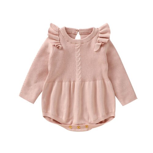 New arrival mimixiong knitted OEKO Tex newborn Organic cotton baby rompers babies clothes