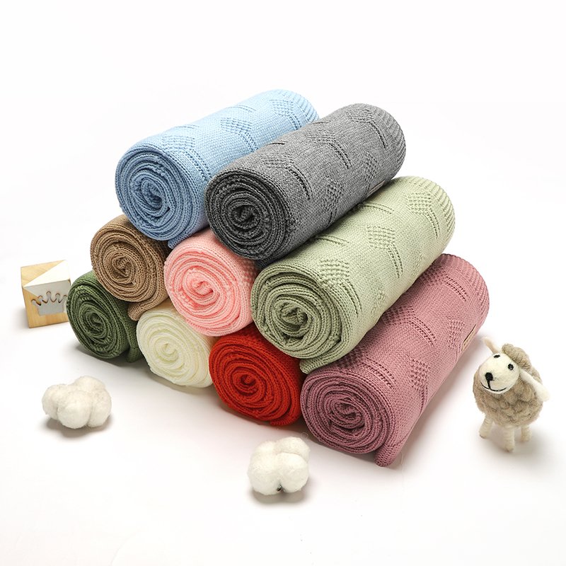 New Design Solid Color Baby Knitted Mimixiong