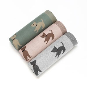 Newborn Baby Blanket Cotton Animal Pattern Mimixiong