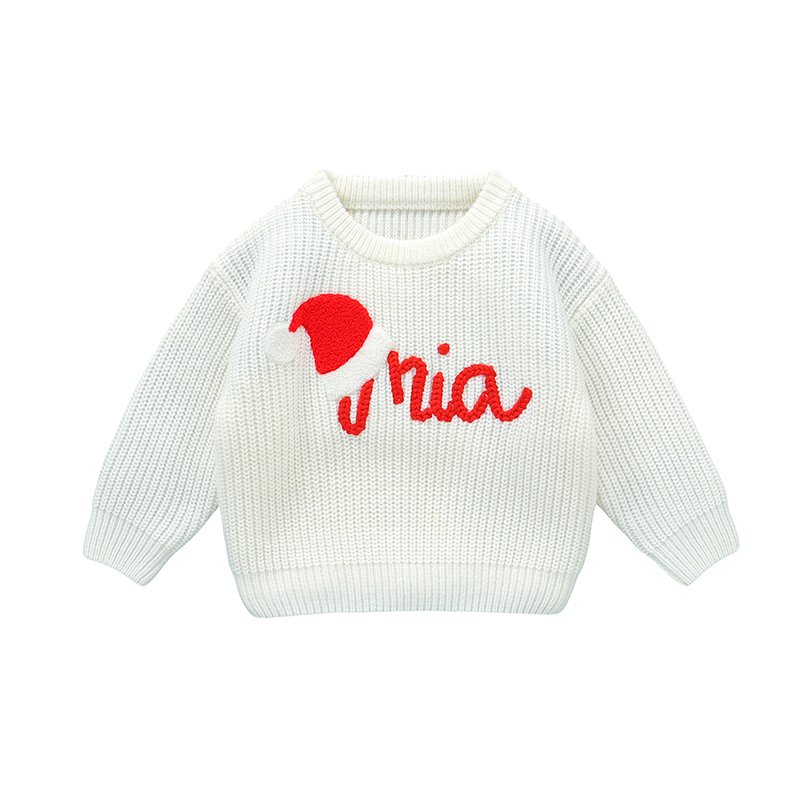 Christmas Mimixiong Cute Pattern Baby Sweater Knitted Clothing Baby Clothes Super Soft