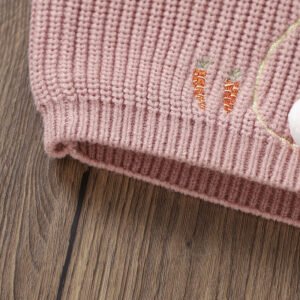 OEKO-TEX Easter Bunny Baby Knit Cardigan Mimixiong
