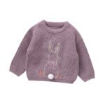 OEKO-TEX Easter Bunny Baby Knit Cardigan Mimixiong
