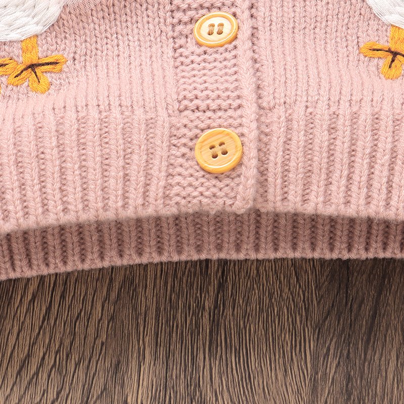 Duck Design Baby Knit Cardigan Coat Mimixiong
