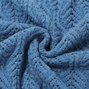 Soft Knitted Newborn Blanket Baby Swaddle Cotton Mimixiong