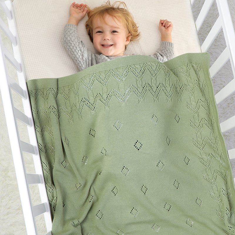 Soft Baby Blankets Mantas Knitted Covers Mimixiong