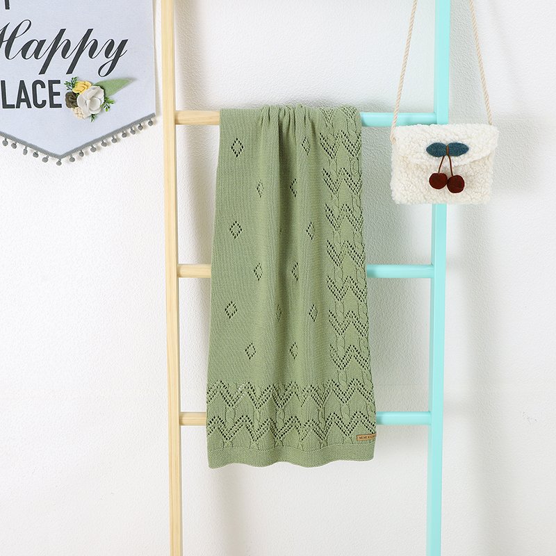 Soft Baby Blankets Mantas Knitted Covers Mimixiong