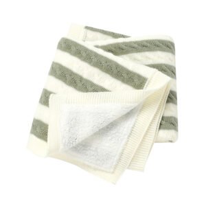 Striped Knitted Baby Swaddle Wraps Baby Blanket Mimixiong