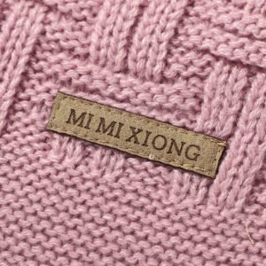 Wholesale Swaddle Knitted Super Soft Blanket Mimixiong
