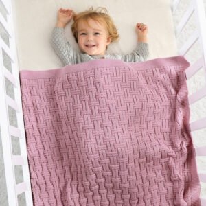Wholesale Swaddle Knitted Super Soft Blanket Mimixiong