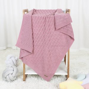 Wholesale Swaddle Knitted Super Soft Blanket Mimixiong
