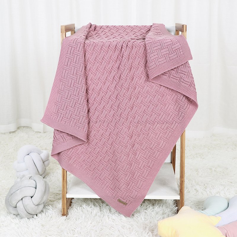 Wholesale Swaddle Knitted Super Soft Blanket Mimixiong