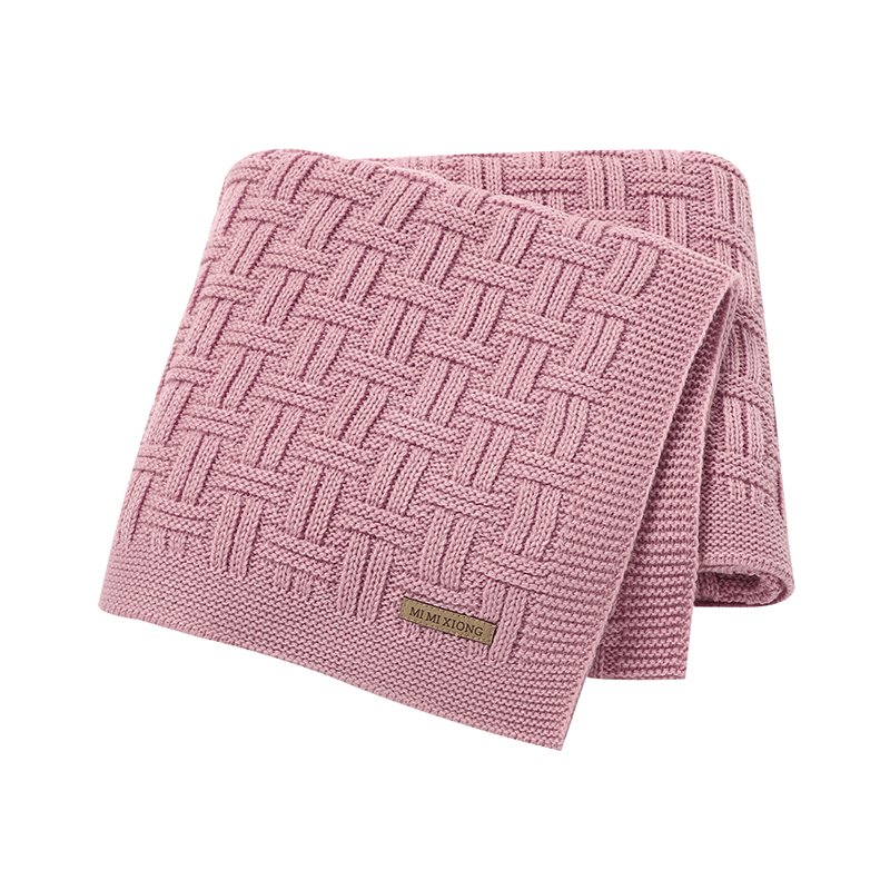 Wholesale Swaddle Knitted Super Soft Blanket Mimixiong