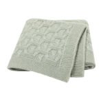 New Design Vintage Style Soft Touch Baby Blanket Mimixiong