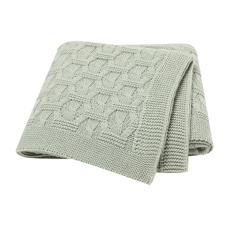 New Design Vintage Style Soft Touch Baby Blanket Mimixiong
