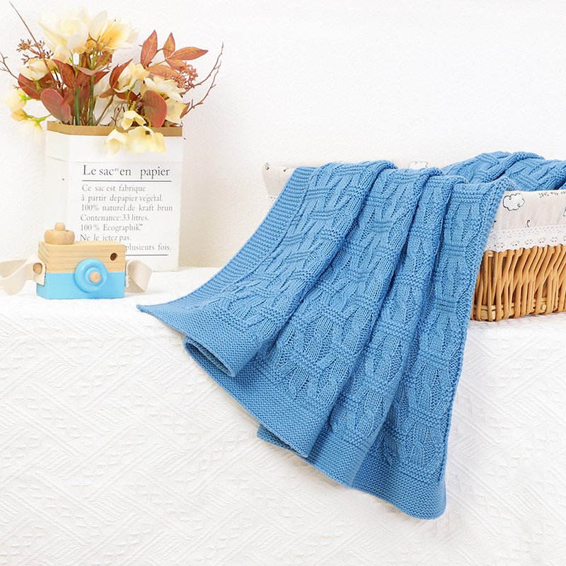 New Design Vintage Style Soft Touch Baby Blanket Mimixiong