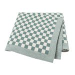 Tartan Patterned Baby Blanket Super Soft Mimixong