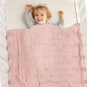Wholesale Knitted Newborn Bedding Cover Blanket Mimixiong