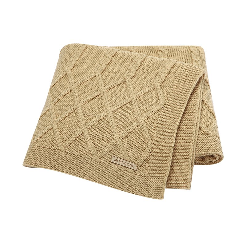 Wholesale Knitted Newborn lightweight Blanket Mimixiong