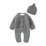 Fast Shipping 2025 Winter Baby Romper & Hat Set Mimixiong
