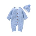 Fast Shipping 2025 Winter Baby Romper & Hat Set Mimixiong