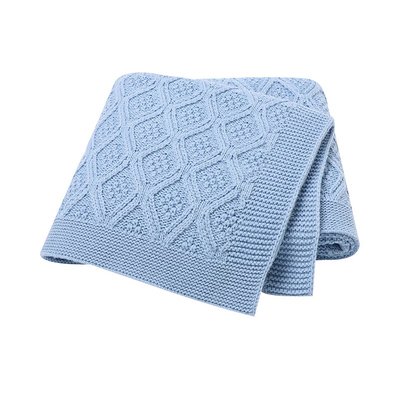 Newborn Knitted OEKO TEX Baby Blankets Mimixiong