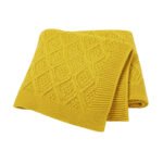 Newborn Knitted OEKO TEX Baby Blankets Mimixiong