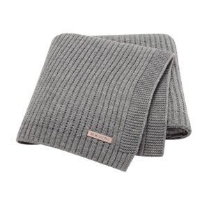 Wholesale Lightweight Solid Color Knitted Blanket Mimixiong