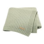 Wholesale Lightweight Solid Color Knitted Blanket Mimixiong