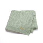 OEM Baby Knitted Swaddle Bed Sheets Blanket Mimixiong