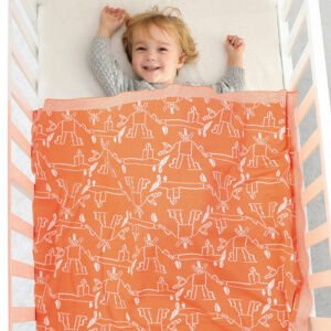 Cotton Knitted Comfortable Baby Blanket Mimixiong