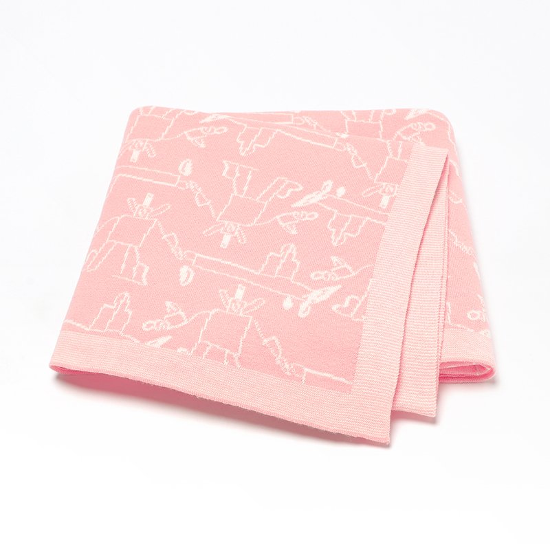 Cotton Knitted Comfortable Baby Blanket Mimixiong