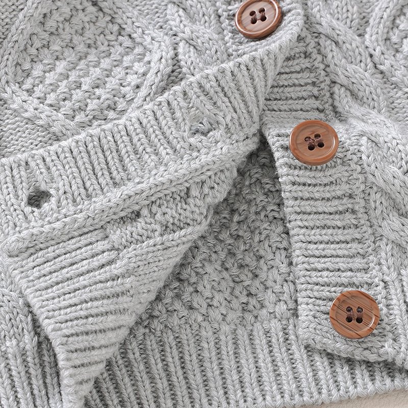 Hot Sale Baby Knitted Sweaters Coats Mimixiong