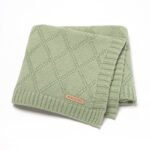 Babi Top Ranking Custom Logo Baby Knitted Blanket Mimixiong