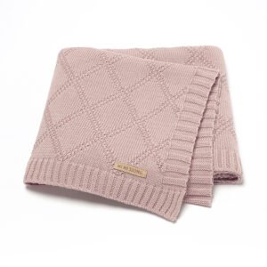 Babi Top Ranking Custom Logo Baby Knitted Blanket Mimixiong