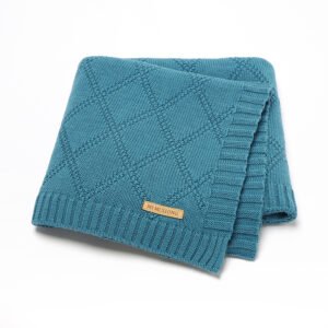 Babi Top Ranking Custom Logo Baby Knitted Blanket Mimixiong