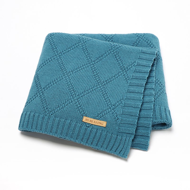 Babi Top Ranking Custom Logo Baby Knitted Blanket Mimixiong