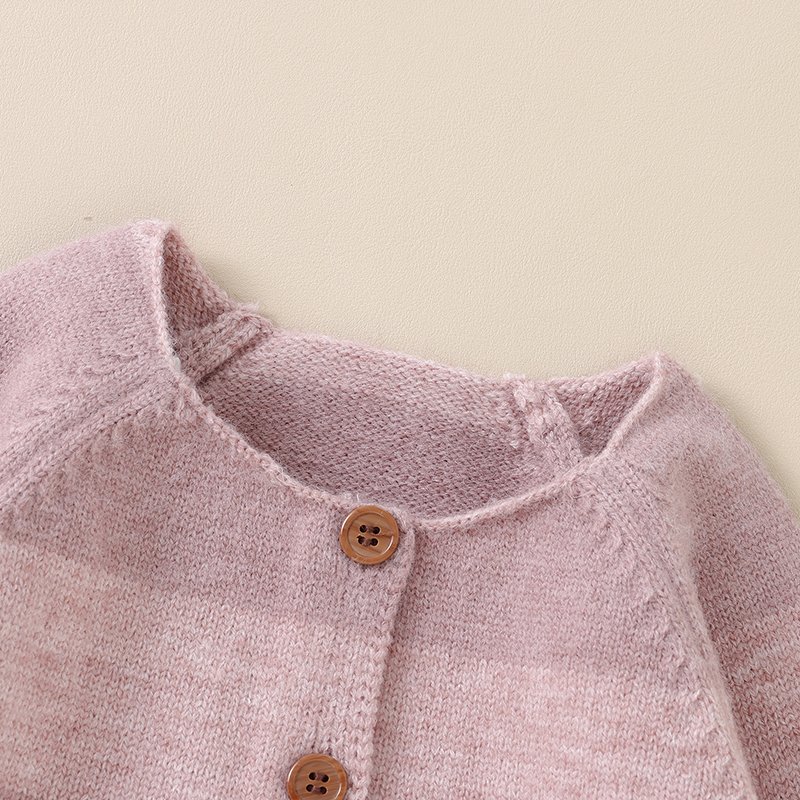 Wholesale Baby Knit Cardigans Long Sleeve Mimixiong