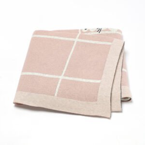 Lovely Animal Rabbit Pattern Baby Blanket Mimixiong