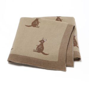 Knitted Baby Blanket Wholesale Cute Patterned Mimixiong