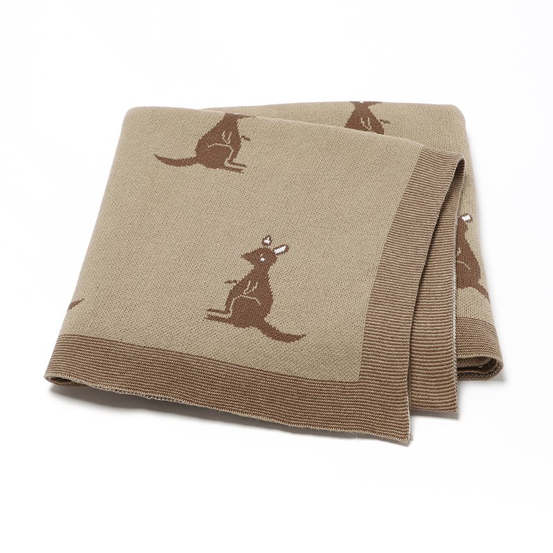 Knitted Baby Blanket Wholesale Cute Patterned Mimixiong