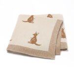 Knitted Baby Blanket Wholesale Cute Patterned Mimixiong