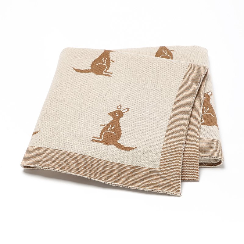 Knitted Baby Blanket Wholesale Cute Patterned Mimixiong