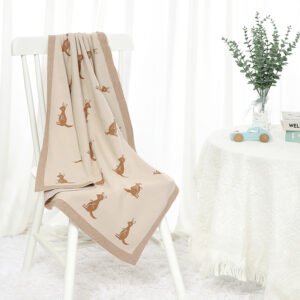 Knitted Baby Blanket Wholesale Cute Patterned Mimixiong