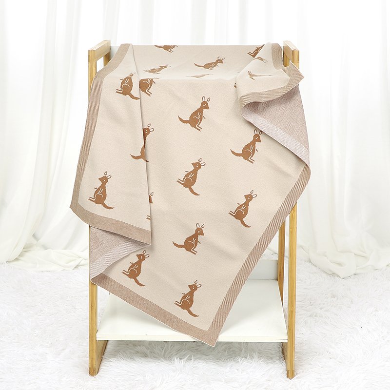 Knitted Baby Blanket Wholesale Cute Patterned Mimixiong