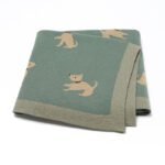 Newborn Baby Blanket Cotton Animal Pattern Mimixiong