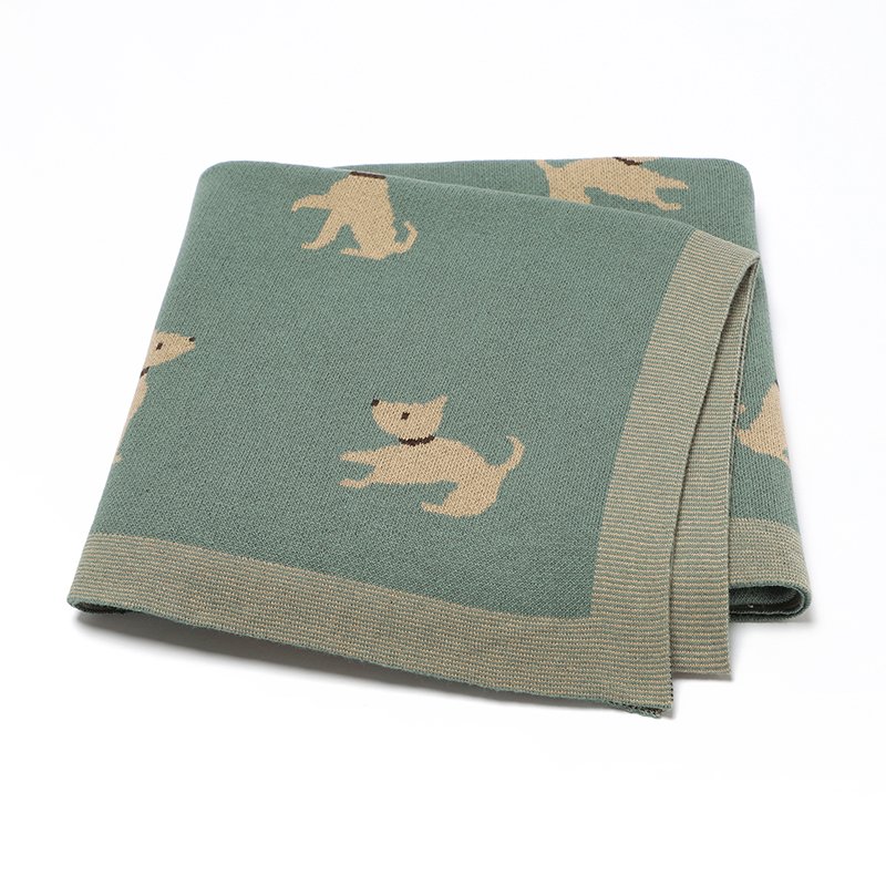 Newborn Baby Blanket Cotton Animal Pattern Mimixiong