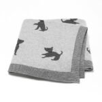 Newborn Baby Blanket Cotton Animal Pattern Mimixiong