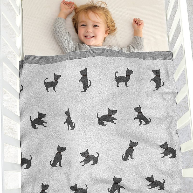 Newborn Baby Blanket Cotton Animal Pattern Mimixiong