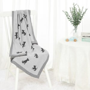 Newborn Baby Blanket Cotton Animal Pattern Mimixiong