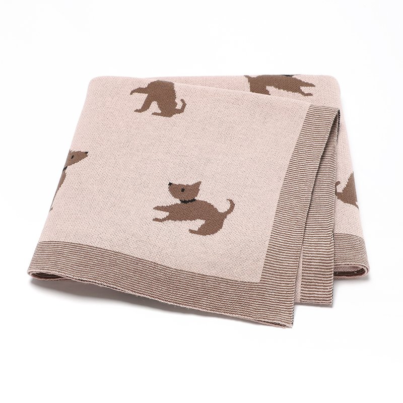Newborn Baby Blanket Cotton Animal Pattern Mimixiong